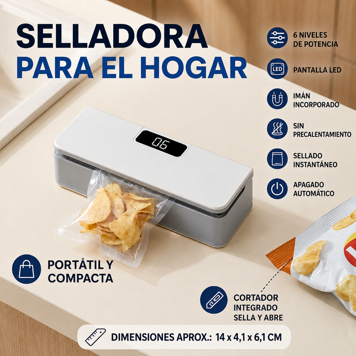 Mini Sellador Portátil