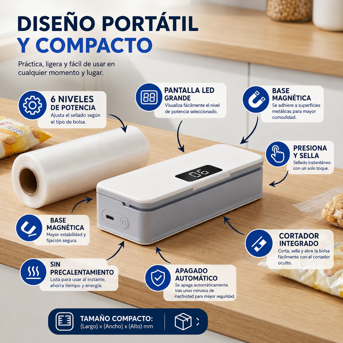 Mini Sellador Portátil