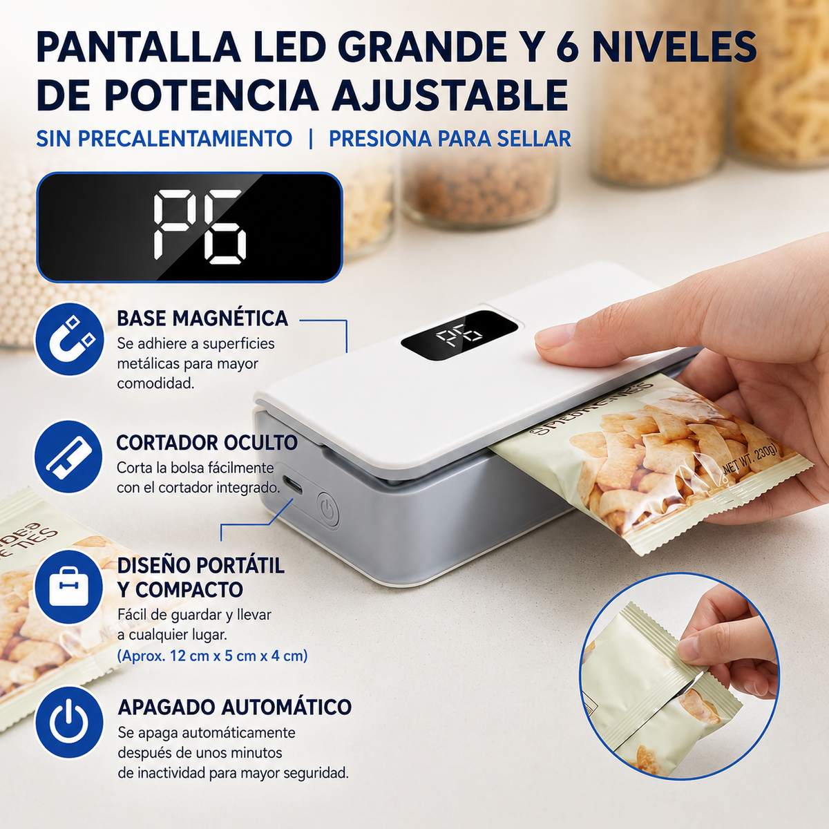 Mini Sellador Portátil