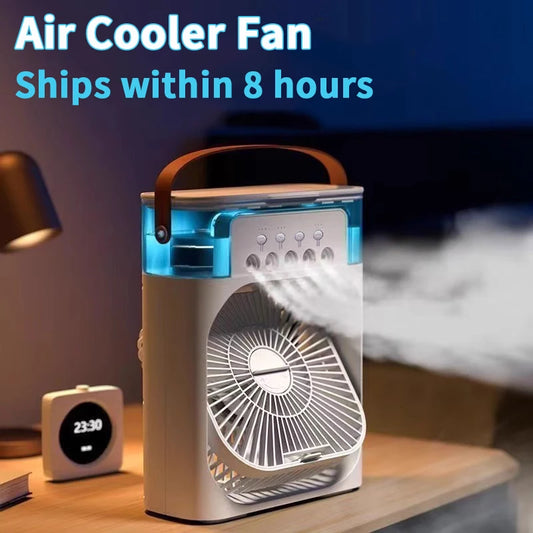 Kivex HydroBreeze - Miniclimatizador Portátil 3 en 1