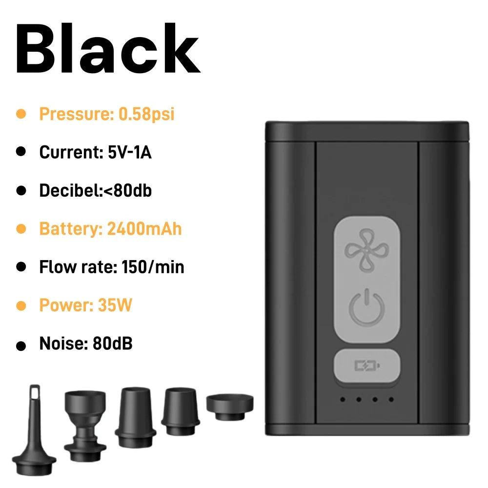 Kivex MiniPump Pro – Inflador Eléctrico Portátil y Linterna 3 en 1
